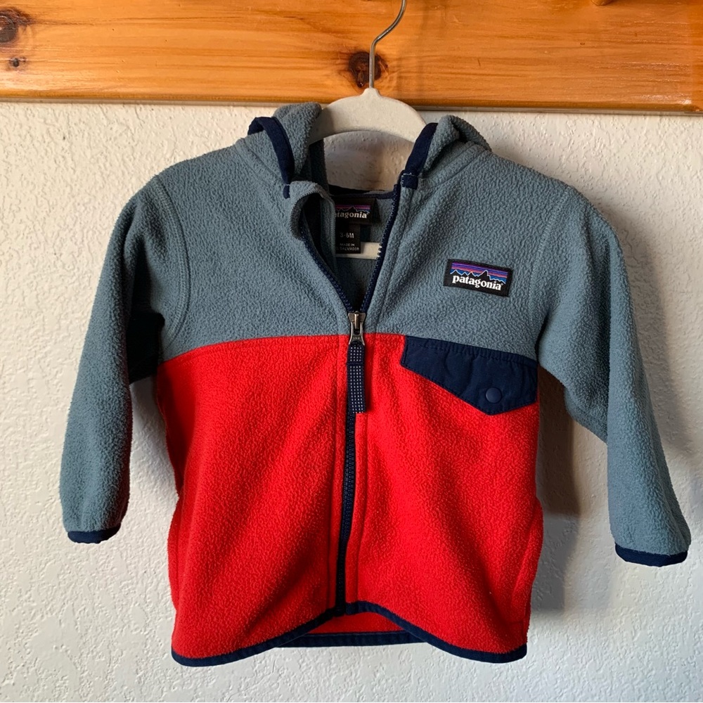 Patagonia Baby Micro D snap-T fleece jacket
